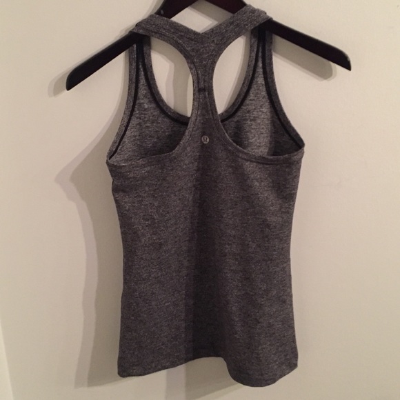 Lululemon Athletic Heather Grey Racerback Tank - Picture 3 of 4